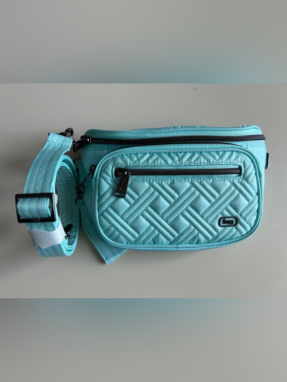 LUG SWITCHLINE SLING BAG AQUAMARINE NWT